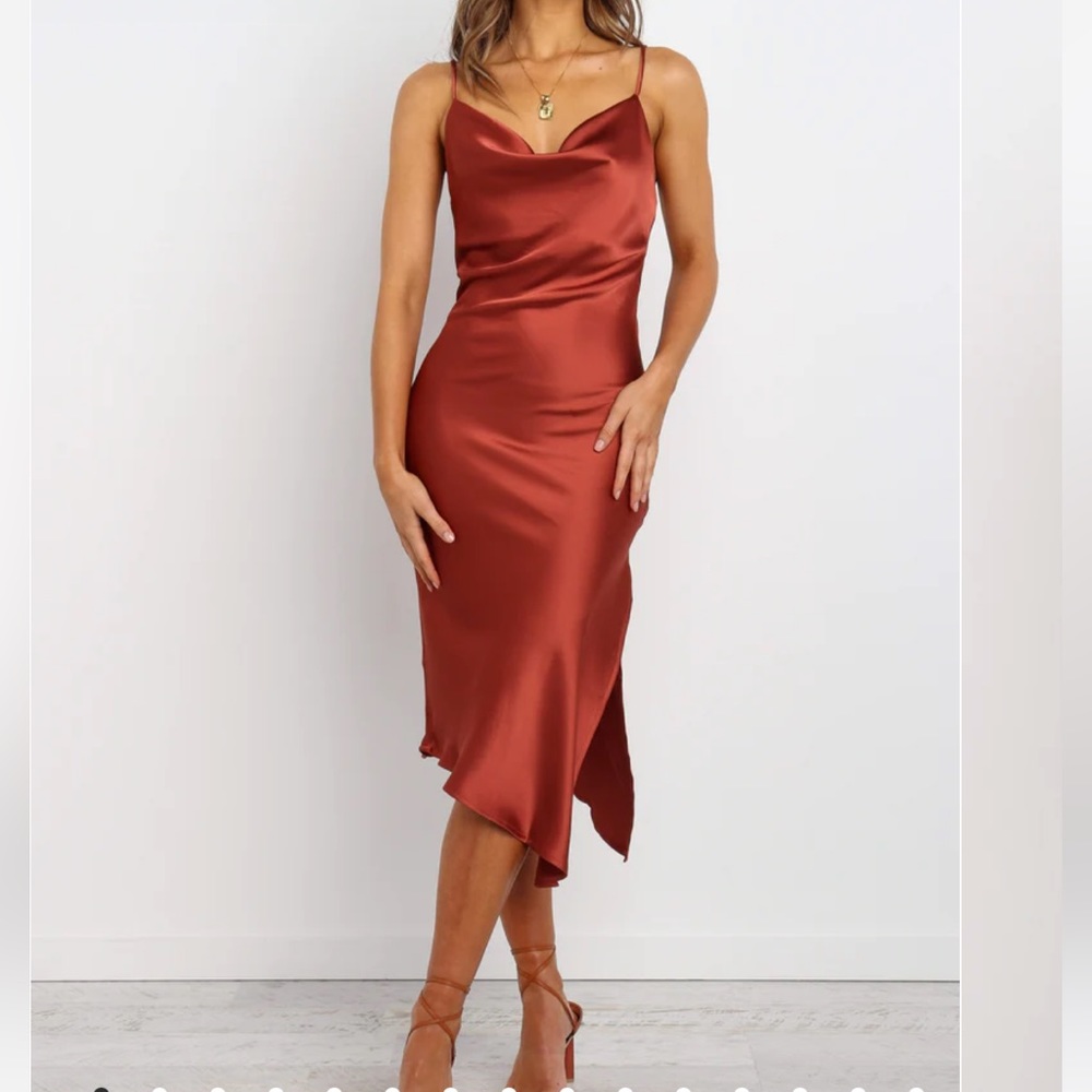 Petal & Pup Cyprus Dress - Rust